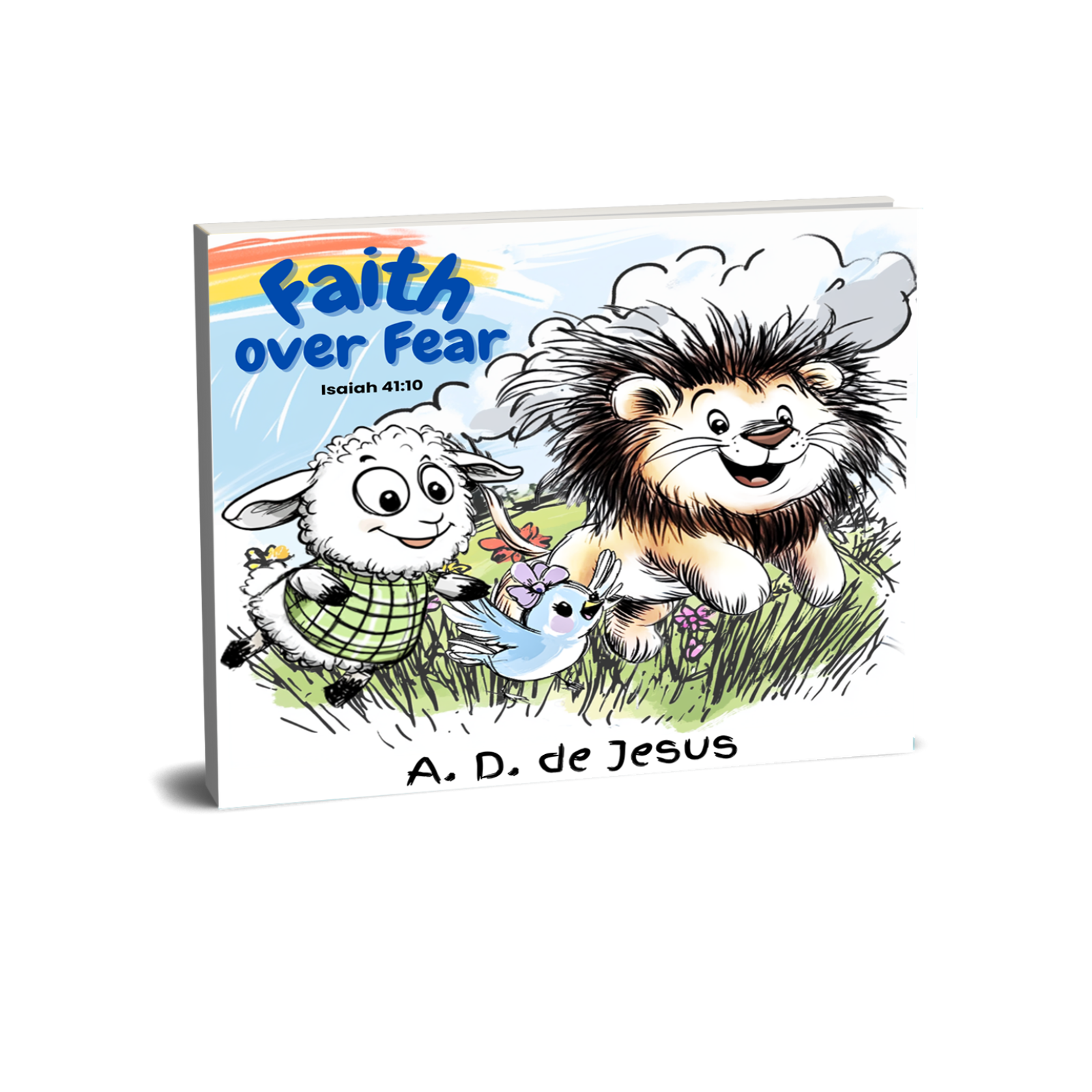 Bilingual Children's Faith Books — English & Spanish Flip Book Bundle (10 Books, 2 Languages)