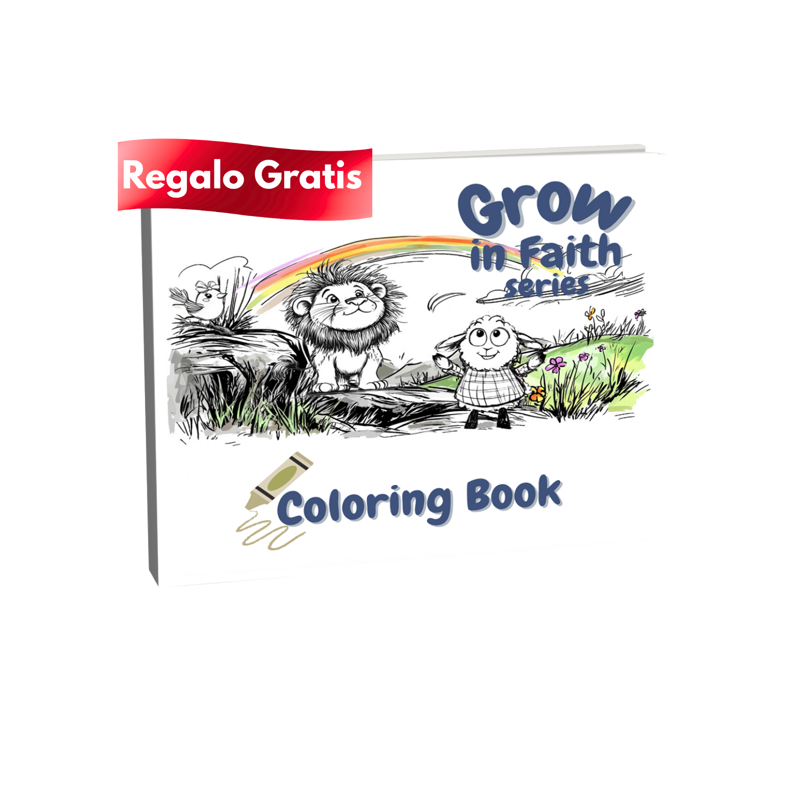 Bilingual Children's Faith Books — English & Spanish Flip Book Bundle (10 Books, 2 Languages)