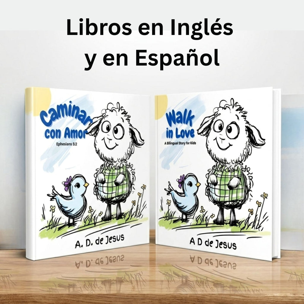 Bilingual Children's Faith Books — English & Spanish Flip Book Bundle (10 Books, 2 Languages)