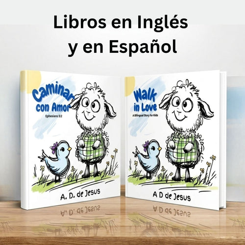Bilingual Children's Faith Books — English & Spanish Flip Book Bundle (10 Books, 2 Languages)